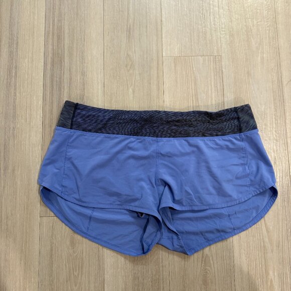 Women Size 12 Lululemon Speed Up 2.5 Active Lined Athletic Running Shorts - Picture 4 of 6